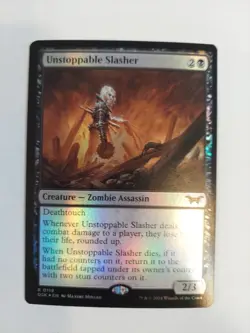 Unstoppable Slasher (0294) Duskmourn: House of Horror Foil - Image 1