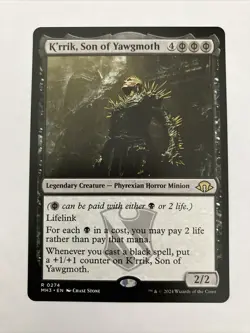 k'rrik son of yawgmoth - Rare - NM Modern Horizons 3 - Image 1