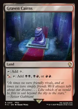 1x Graven Cairns NM Eng MTG - Commander Final Fantasy - Image 1