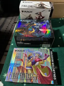 Magic The Gathering Final Fantasy Bundles Gift Edition & Regular & Omega Pack - Image 1