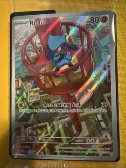 Riolu Black Star Promo Illustration Rare #10 Sealed - Pokemon Mega Evolutions - Image 1