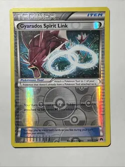Gyarados Spirit Link 101/122 Rev Reverse Holo XY Breakpoint Pokemon - Image 2