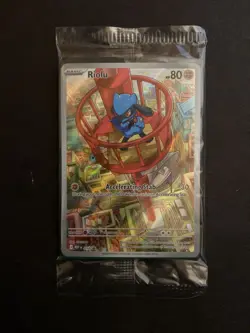 SEALED Riolu Pokemon 010 Mega Evolution ETB Promo - Pokemon TCG - Image 1