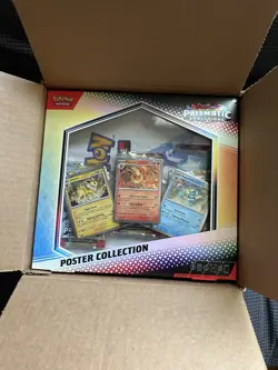 Case of 6 - Pokemon Scarlet & Violet Prismatic Evolutions Poster Collection - Image 1
