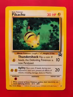 Pikachu #27 Black Star Promo Pokemon TCG - Image 1