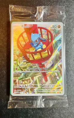 Riolu 010 ETB Black Star Promo Mega Evolution - Pokemon SEALED - Image 1