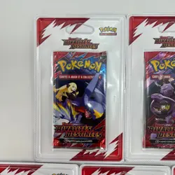 Pokemon TCG Artset 7x Booster Blister Plastique EV10 Rivalites Destinees Rocket - Image 3