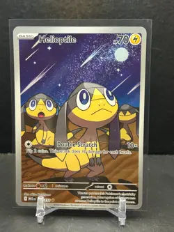 Pokemon TCG | Helioptile # 143/132 Mega Evolution Full Art Illustration Rare NM - Image 1