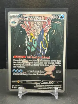 Clawitzer # 141/132 - Illustration Rare - Pokemon Mega Evolution - NM - Image 1