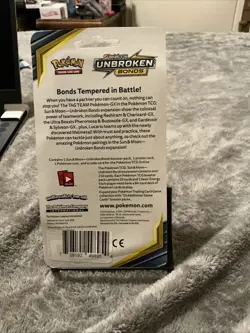Pokemon Unbroken Bonds Eevee Blister Booster Pack English Sun & Moon Sealed - Image 3