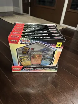 Pokemon Prismatic Evolutions Poster Collection Sealed - Lot of 6 - Image 1