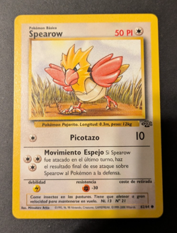 Pokemon TCG - Spearow 62/64 - Jungle Spanish MP - Image 1
