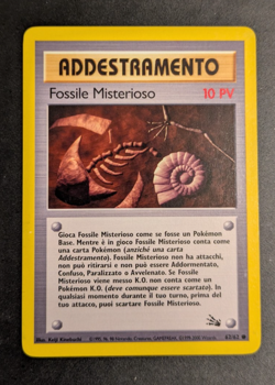 Pokemon TCG - Mysterious Fossil 62/62 Fossil - Italian MP - Image 1