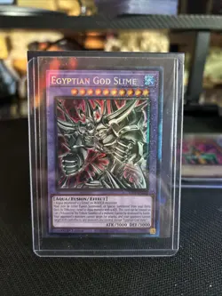 Egyptian God Slime 1st Edition Prismatic Collectors Rare RA01-EN029 Yu-Gi-Oh! - Image 1