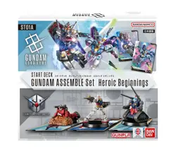 Bandai Gundam Card Game Start Deck ST04A Gundam Assemble Set SEED Strike - Image 1