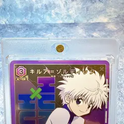 Union Arena Hunter x Hunter Killua Zoldyck UAPR/HTR-P-002 PR Parallel Promo Card - Image 2