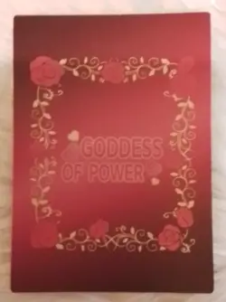 KARIN SCR SCR-011 Goddess of Power Goddess Story Anime Collectible Card - Image 2