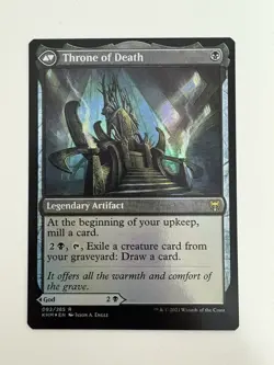 Egon God of Death / Throne Foil MTG Magic the Gathering Card NM Near Mint KHM - Image 2