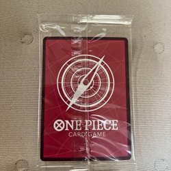 Roronoa Zoro L OP01-001 Gold Text LECAFIG PAR One Piece Card Japanese Sealed - Image 2