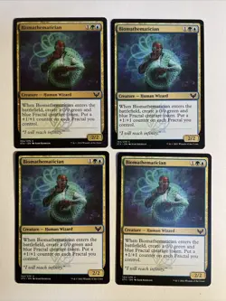 4x Mtg Strixhaven Biomathematician NM/M Magic The Gathering - Image 1