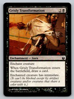 MTG Grisly Transformation Regular - Image 1