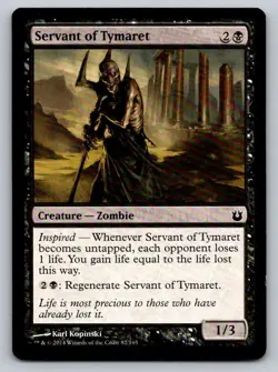 MTG Servant Of Tymaret Regular - Image 1