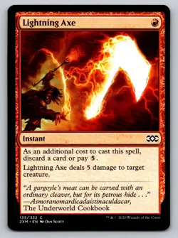 MTG Lightning Axe 135/332 Regular - Image 1