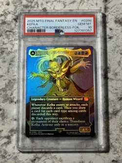 Kefka, Court Mage FOIL 398 PSA 10 GEM MINT (MTG Final Fantasy 2025) - Image 1