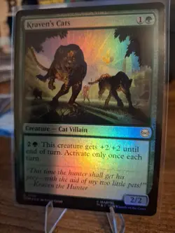 Kraven's Cats (Foil) - 0104 - Marvel's Spider-Man - MTG - NM/M - English - Image 1