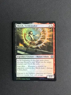 Shriek, Treblemaker - FOIL - U Marvel's Spider-Man 144 - MTG - Image 1