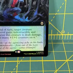 MTG Strength of Will Marvel's Spider-Man Foil Extended Art Rare - Image 5