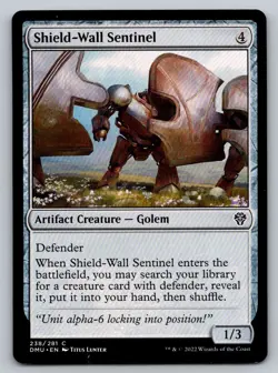 MTG Shield-Wall Sentinel 238/281 Regular - Image 1