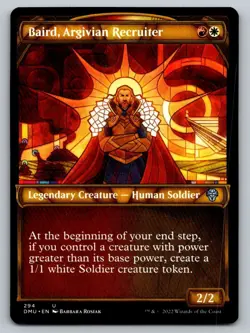 MTG Baird, Argivian Recruiter 294 Regular - Image 1
