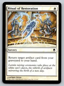 MTG Ritual of Restoration Regular - Image 1