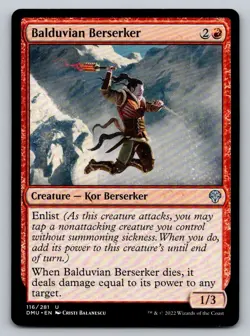 MTG Balduvian Berserker 116/281 Regular - Image 1