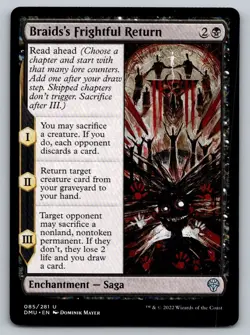 MTG Braids's Frightful Return 085/281 Regular - Image 1