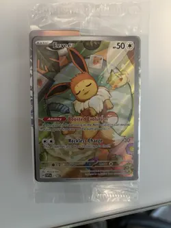 Pokemon TCG Eevee 173 Black Star Promo Prismatic Evolutions Sealed W Dividers - Image 1