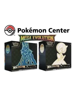 PRESALE Pokemon Center Elite Trainer Box Mega Evolution Lucario & Gardevoir ETB - Image 1