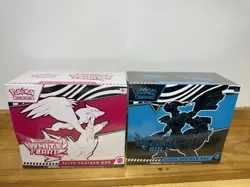 Pokemon Black Bolt White Flare Prismatic Evolutions ETB Elite Trainer Box Lot X3 - Image 2