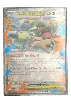Pokemon TCG MEGA KANGASKHAN EX 104/132 Mega Evolution Double Rare - Image 1