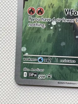 Pokemon Victini SVP 208 Scarlet & Violet Holo Black Star Promo NM - Image 5