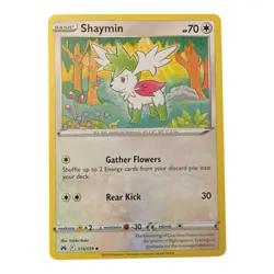 Shaymin 115/159 Uncommon Crown Zenith Pokemon Card - Near Mint Shibuzoh - Image 1