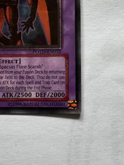 Yugioh Elemental Hero Flare Neos POTD-EN032 1st Edition Ultimate Rare Light Play - Image 5