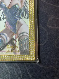 Goddess Bunny Robin Diamond Card Metal Bikini Waifu Doujin Numbered One Piece - Image 4