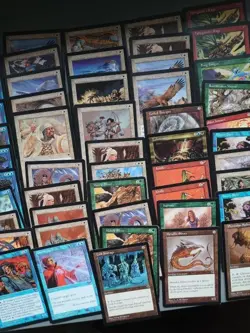 100 Tempest MTG Cards Only Lot. Old Vintage. TEm5 Cold Storage, Basic Lands - Image 4