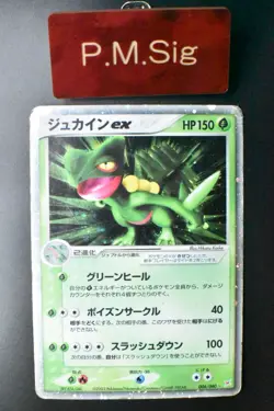 Sceptile ex 006/080 EX Magma VS Aqua 2003 Holo Rare Japanese Pokemon Card - Image 1