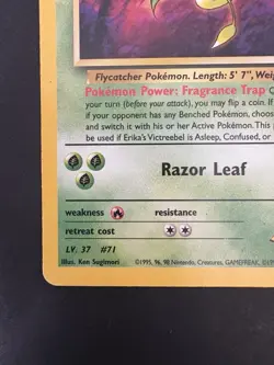 Pokemon TCG Erika's Victreebel Gym Heroes Card 26/132 Non Holo Rare Vintage LP - Image 5