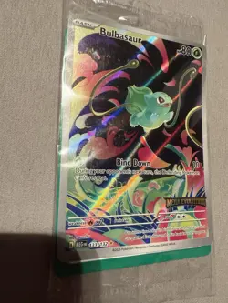 Bulbasaur - Mega Evolution SEALED STAMPED Pokemon Promo Card - Image 1