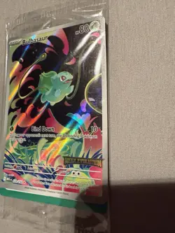 Bulbasaur - Mega Evolution SEALED STAMPED Pokemon Promo Card - Image 2