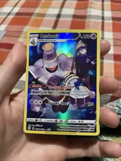 Pokemon TCG Dusknoir TG06/TG30 Swsh09 Trainer Gallery Holo Card Brilliant Stars - Image 1
